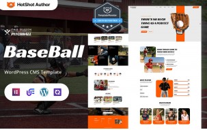 Pitchball - Baseball League And Tournament WordPress Elementor Theme