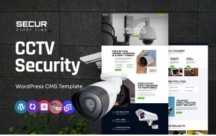 Secur - CCTV And Security Service Multipurpose WordPress Elementor Theme