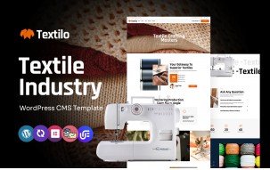 Textilo - Textile Industry And Clothing Services Multipurpose WordPress Elementor Theme