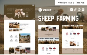 Woollen - Organic Sheep Farming & Wool WooCommerce Elementor Theme