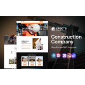 Erects - Construction And Architecture Company WordPress Elementor Theme