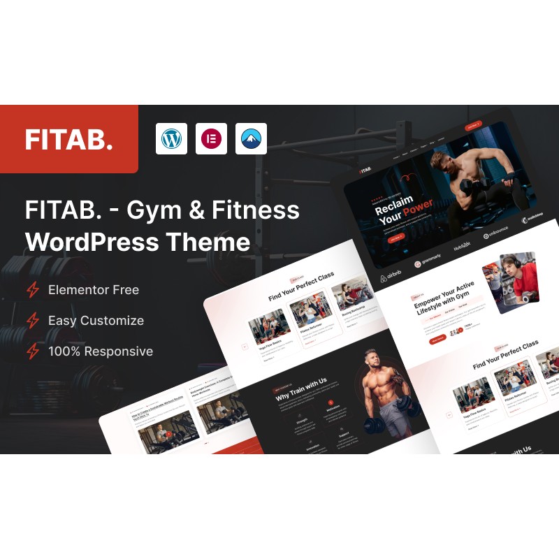 Fitab - Fitness and Gym WordPress Theme