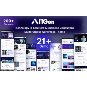 ITGen - Technology IT Solutions & Business Consultant WordPress Theme