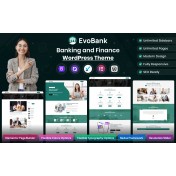 EvoBank - Banking and Finance WordPress Theme