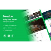 Newbo - Newborn Photography Wordpress Theme