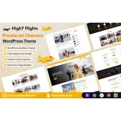 High7 Flights - Private Jet Charters WordPress Theme