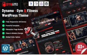 Denamo - Gym & Fitness WordPress Theme