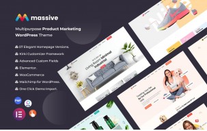 Massive - Multipurpose Product Marketing WordPress Theme