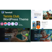TennisX - Tennis and Sports Club WordPress Theme