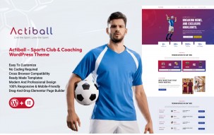 Actiball - Sports & Fitness WordPress Theme
