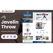 JavelinFit - Javelin Throw Club And Sports WordPress Elementor Theme