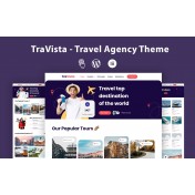 TraVista - Travel Agency WordPress Theme