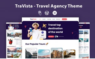 TraVista - Travel Agency WordPress Theme