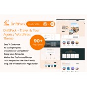 DriftPack - Travel & Tour Agency WordPress Theme