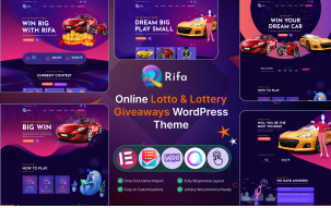 Rifa - Online Lotto & Lottery Giveaways WordPress Theme