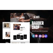 Blades - Hair Salon and Barber Shop WordPress Elementor Theme