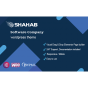 Shahab - Software Company Responsive WordPress Theme