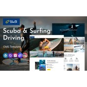 WaveFit - Scuba and Surfing Driving Multipurpose Responsive WordPress Theme