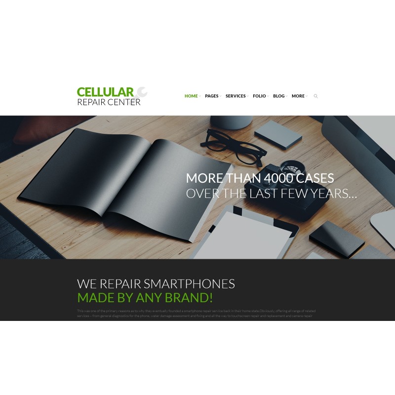 Cellular Repair Center WordPress Theme