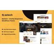 Bastech - Charity Responsive WordPress Theme