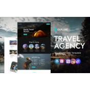 Explore - Travel Agency WordPress Elementor Theme