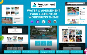 Amusement Park Elementor WordPress Theme
