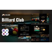 Billiard Haven - Pool And Billiards Club WordPress Elementor Theme
