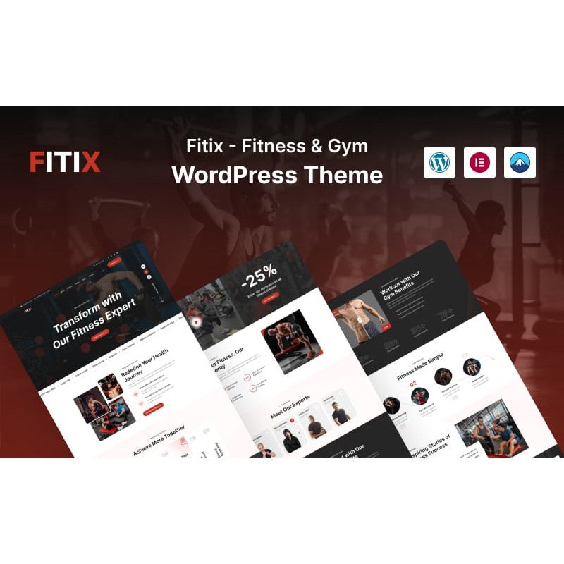 Fitix - Fitness and Gym WordPress Theme