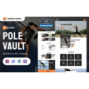 Pole Jump - Pole Vault Sports Club WordPress Elementor Theme