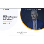 Poliweb - Political Candidate WordPress Elementor Theme