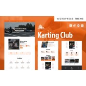 RaceKart - Go-Kart & Racing Sports WordPress Elementor Theme