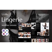 Secret Luxe - Fashion Lingerie Boutique And Sleepwear WordPress Elementor Theme