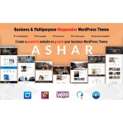 Ashar - Business & Multipurpose Responsive Bundle WordPress Theme