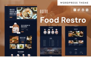 Bistro - Food Restaurant & Cafe WordPress Elementor Theme