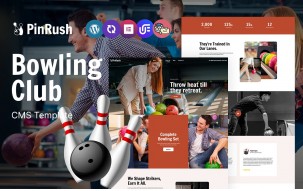 PinRush - Bowling Studio Multipurpose Responsive WordPress Theme