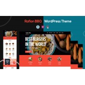 Rafion - BBQ Restaurant One Page WordPress Theme