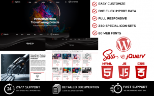 Digitalis - Modern Digital Agency WordPress Theme