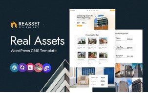 Reasset - Real Estate and Property Dealer Multipurpose WordPress Elementor Theme