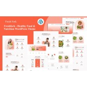 Fareshfork - Healthy Food & Restaurant Nutrition WordPress Theme
