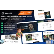 Newchild - Child Care, Newborn & Medical WordPress Elementor Theme