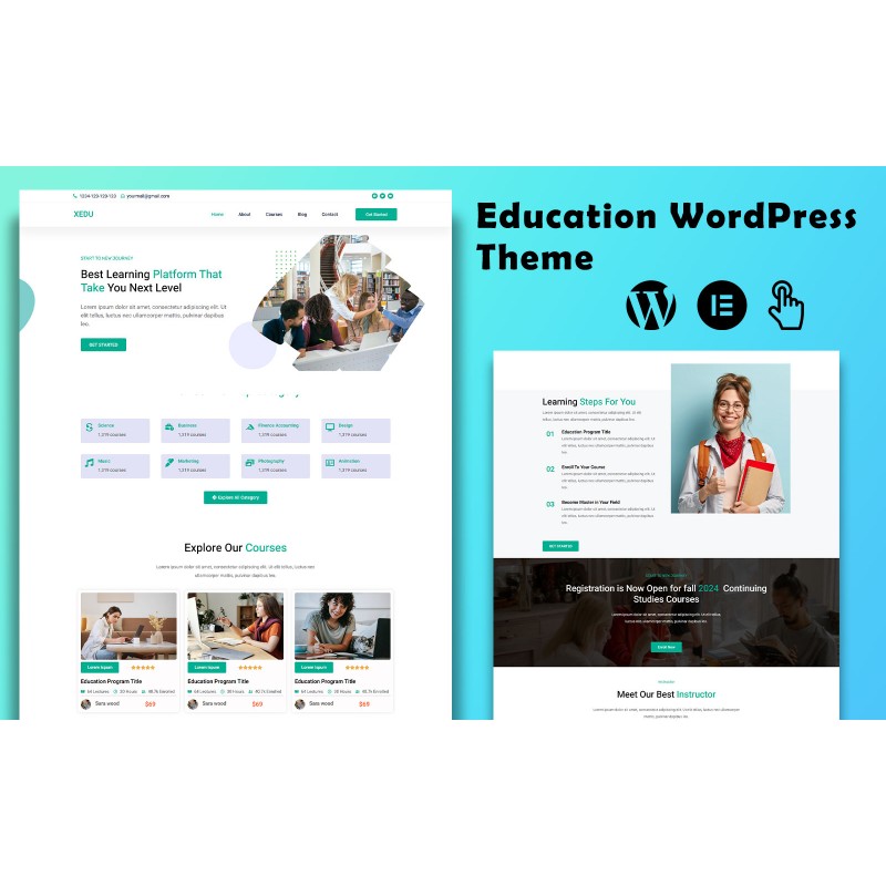 Xedu - Education WordPress Theme