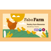 Fabofarm - Poultry Farm Elementor WordPress Theme