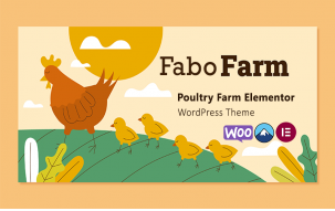 Fabofarm - Poultry Farm Elementor WordPress Theme