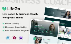 Lifego - Life and Business Coach WordPress Theme