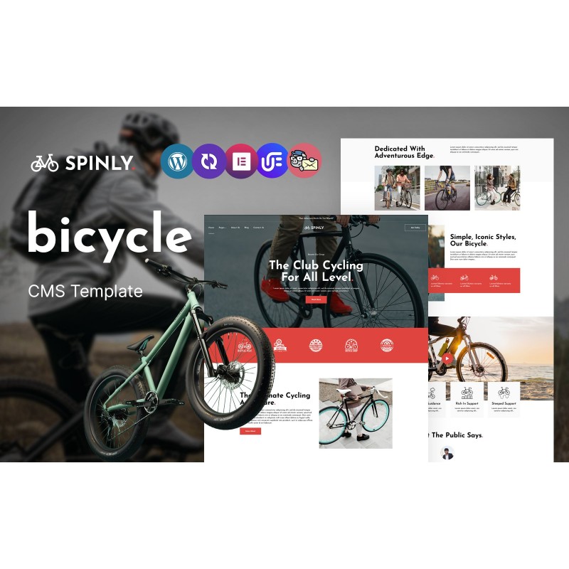 Spinly - Bicycle Multipurpose Responsive WordPress Theme