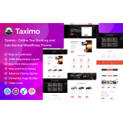 Taximo - Online Taxi Booking and Cab Service WordPress Theme