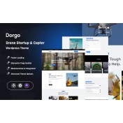 Dorgo - Drone Startup And Copter Wordpress Theme