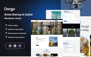 Dorgo - Drone Startup And Copter Wordpress Theme