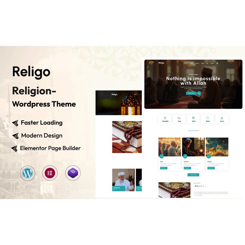 Religo - Religion WordPress Theme