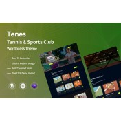 Tenes - Tennis And Sports Club Wordpress Theme